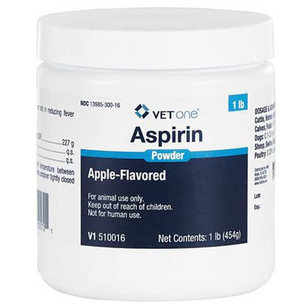 Aspirin for Dogs Therapy Pet